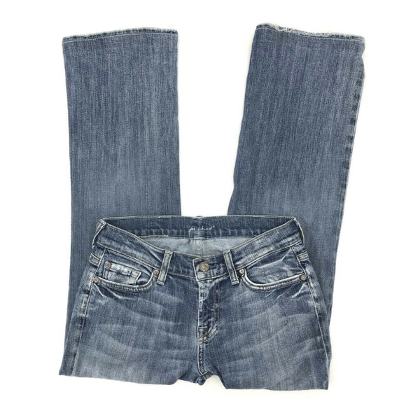 7 For All Mankind Nakita Bootcut Jeans Size 26 - Picture 2 of 8